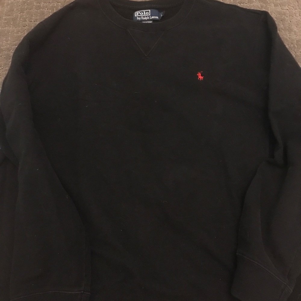 POLO RALPH LAUREN men’s L crew neck sweatshirt